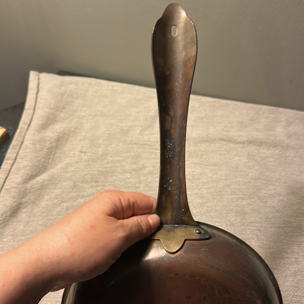 Copper Frying Pan - Picture 3 of 11